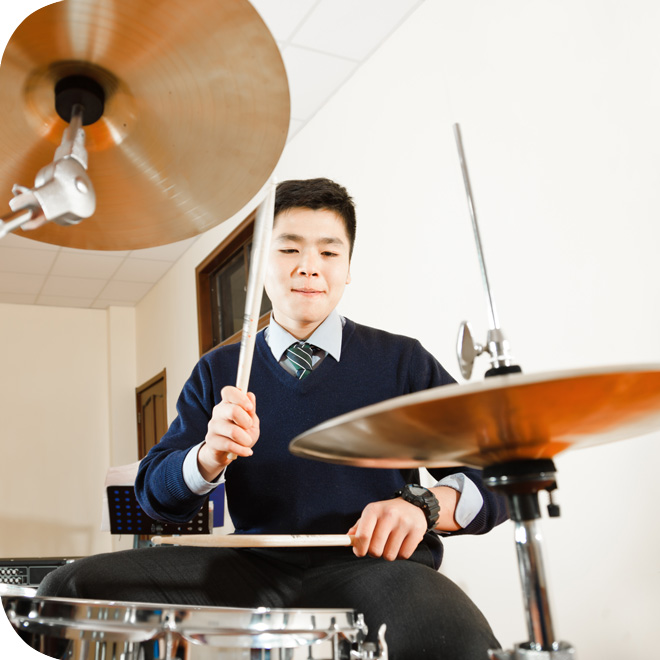 drummer playing